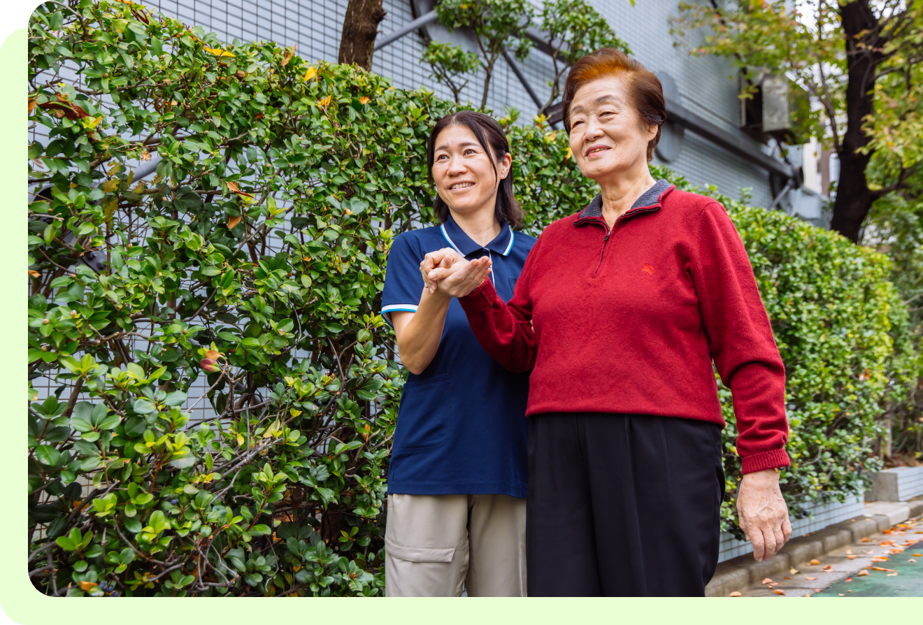 介助を通じて地域に貢献したい